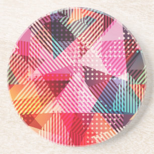 Abstract pattern coaster