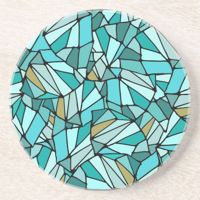 Abstract pattern coaster (Front)
