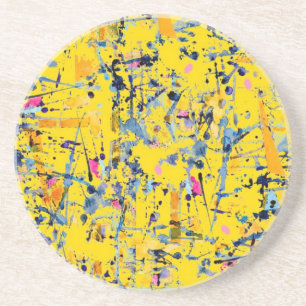 Abstract pattern coaster