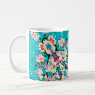 Abstract pattern colorful background coffee mug