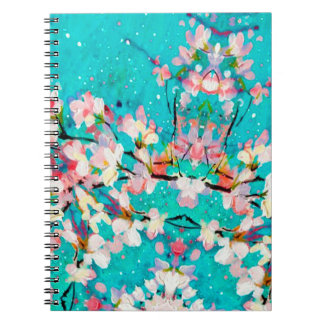 Abstract pattern colourful background notebook