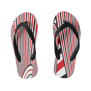 Abstract Pattern Creation 2 Kid's Flip Flops