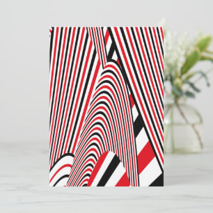 Abstract Pattern Creation 2 Thank You Card