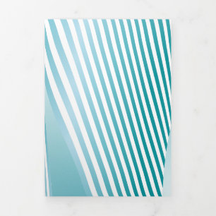 Abstract Pattern Creation 4 Tri-Fold Holiday Card