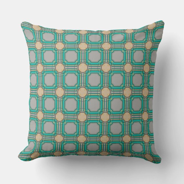 abstract pattern cushion (Front)