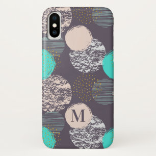 Abstract Pattern custom monogram phone cases