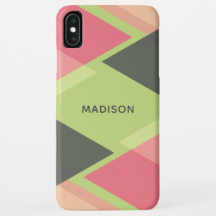 Abstract Pattern custom name phone cases