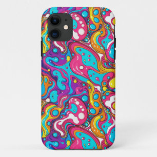 Abstract pattern design 1202 - iPhone Case