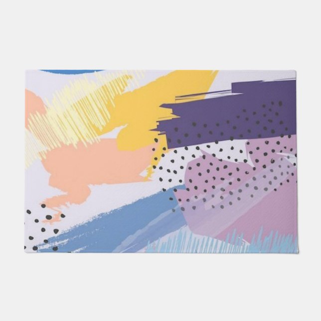 Abstract pattern doormat (Front)