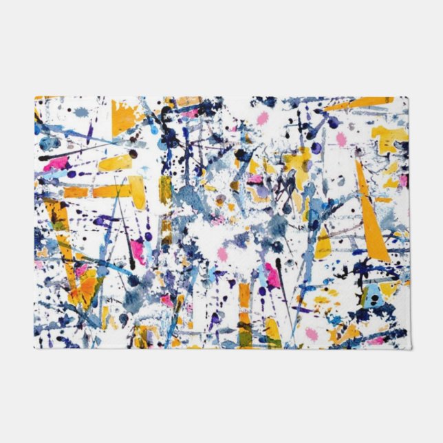 Abstract pattern doormat (Front)