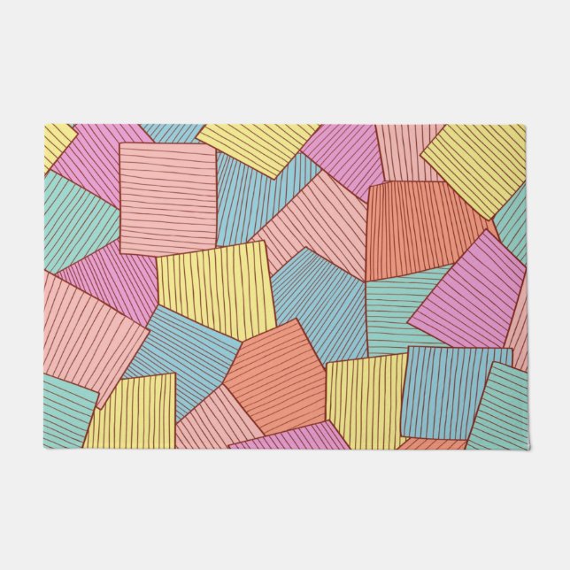 Abstract pattern doormat (Front)