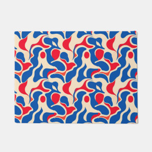Abstract pattern doormat