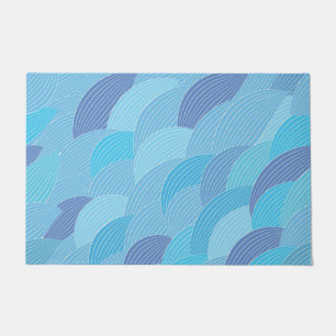 Abstract pattern doormat