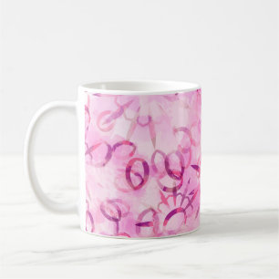 Abstract pattern ethnic design. Watercolor backgro Coffee Mug