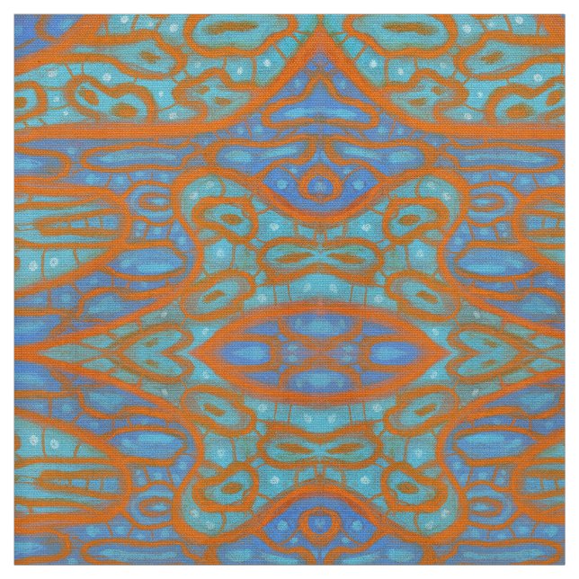 Abstract pattern fabric (Swatch)