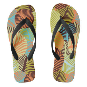 Abstract pattern flip flops