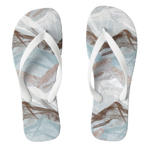 Abstract pattern flip flops