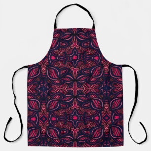 Abstract pattern, hand-drawn, seamless design. apron