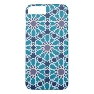 Abstract Pattern In Blue And Grey iPhone 8 Plus/7 Plus Case