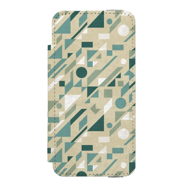 Abstract pattern incipio iPhone wallet case (Folio Front)
