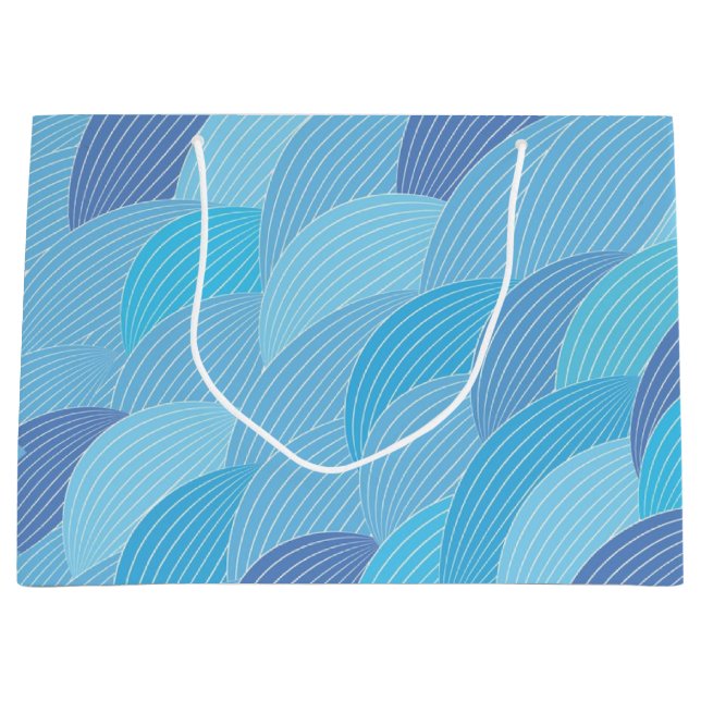 Abstract pattern large gift bag (Front)