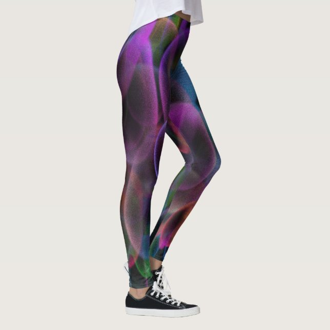 Abstract pattern leggings (Right)