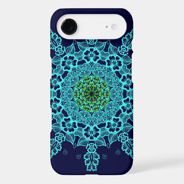 Abstract pattern mandala iphone 4 cases (Back)