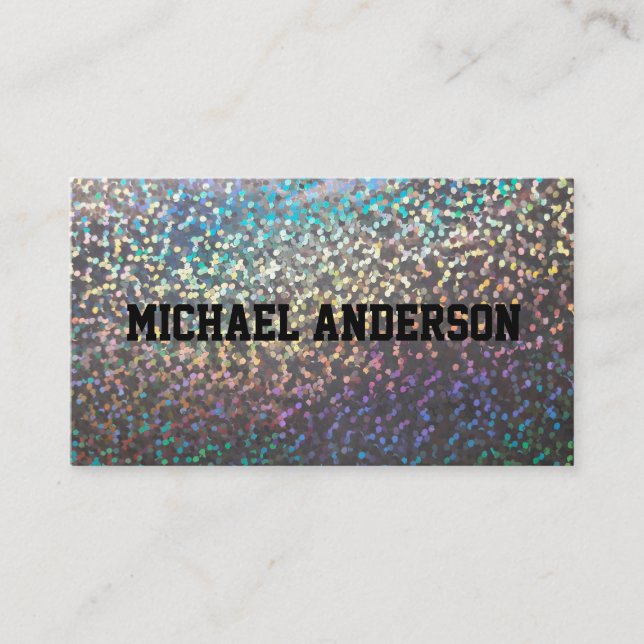 Abstract, pattern, modern business card (Front)
