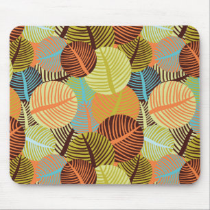 Abstract pattern mouse mat