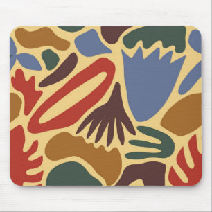 Abstract pattern mouse mat