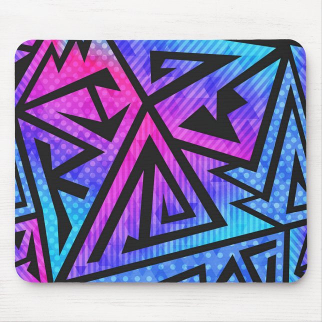 Abstract pattern mouse mat (Front)