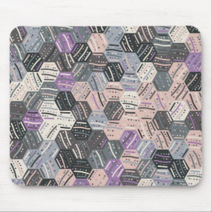 Abstract pattern mouse mat