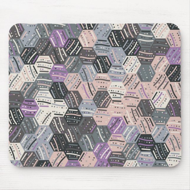 Abstract pattern mouse mat (Front)
