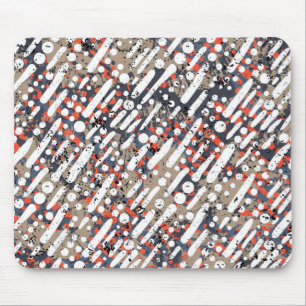 Abstract pattern mouse mat
