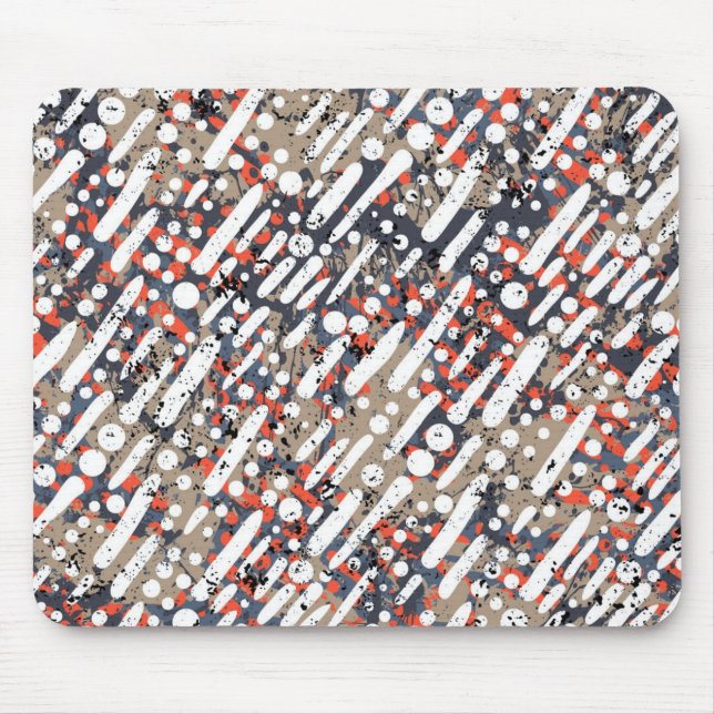Abstract pattern mouse mat (Front)