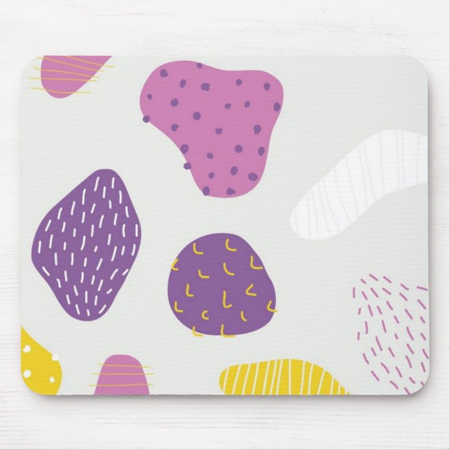 Abstract pattern mouse mat (Front)