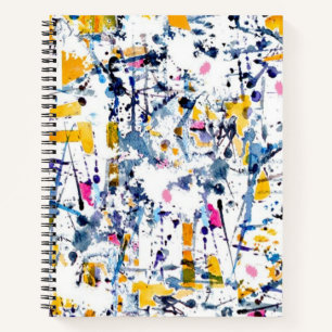 Abstract pattern notebook