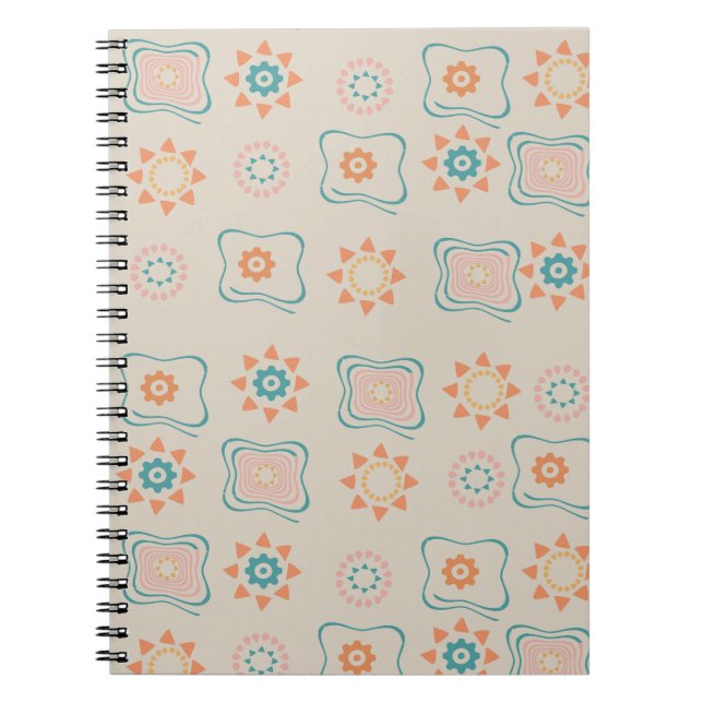 Abstract Pattern Notebook (Front)