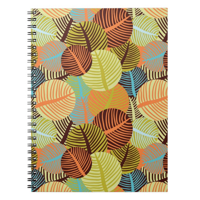 Abstract pattern notebook (Front)