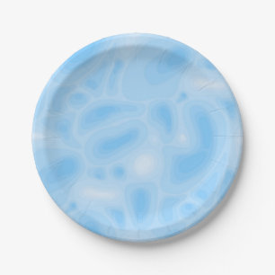 Abstract pattern paper plate