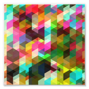 Abstract Pattern Photo Print