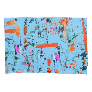 Abstract pattern pillowcase