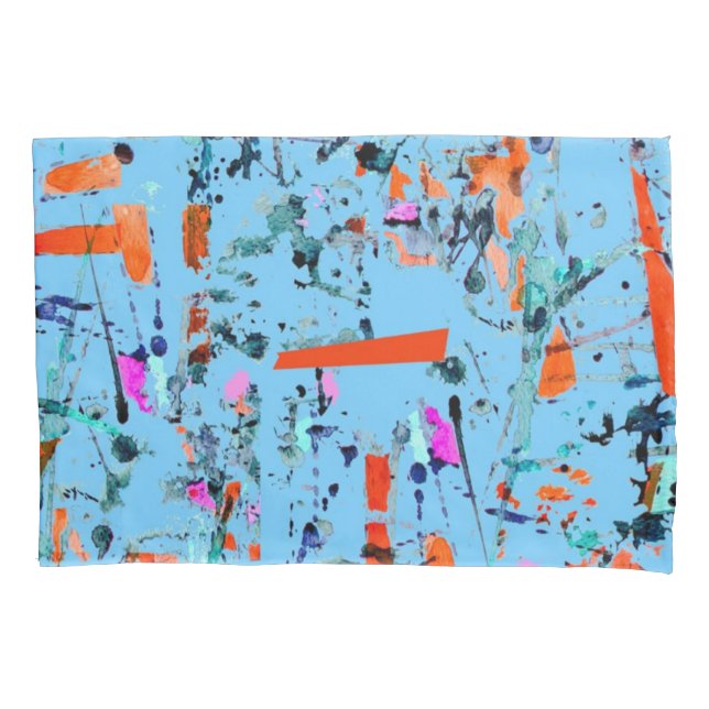 Abstract pattern pillowcase (Front)