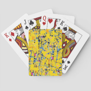 Abstract pattern playing cards