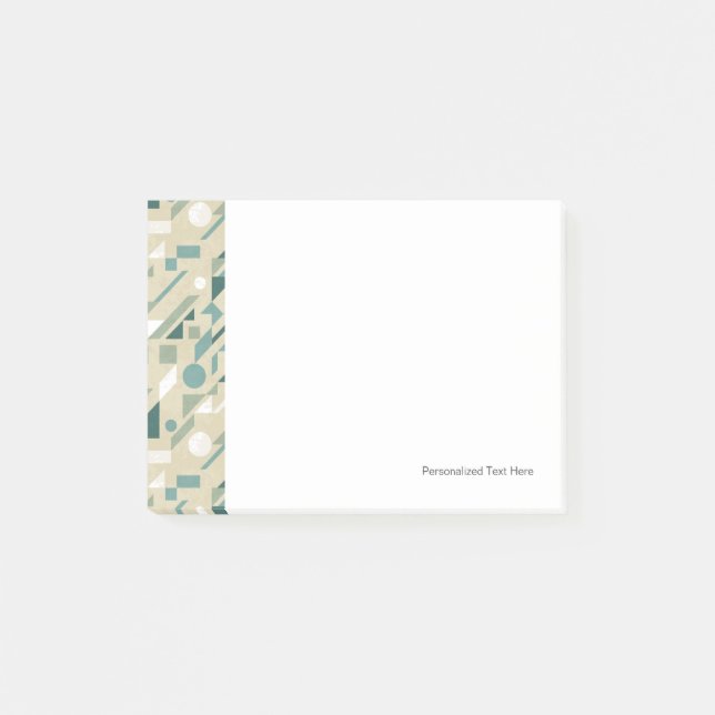 Abstract pattern post-it notes (Front)