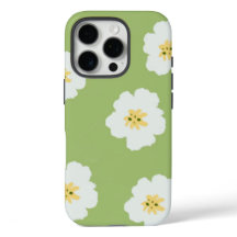 Abstract Pattern Retro  Green  Retro  Botanical Wi