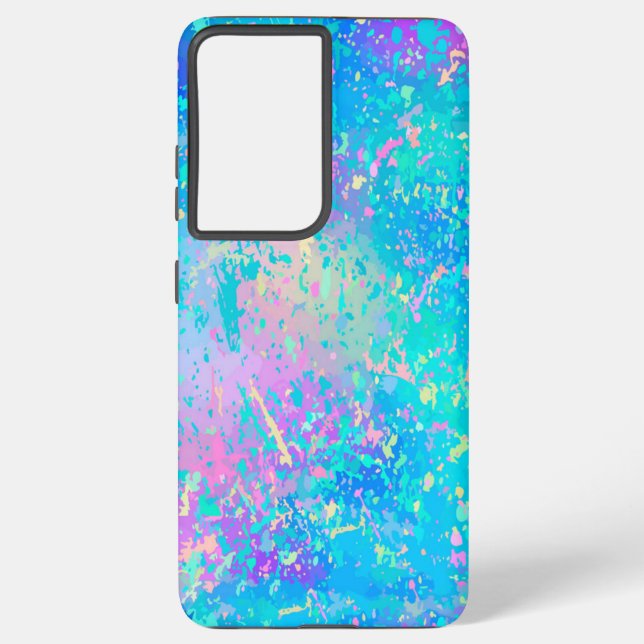 Abstract pattern samsung galaxy s21 ultra case (Back)