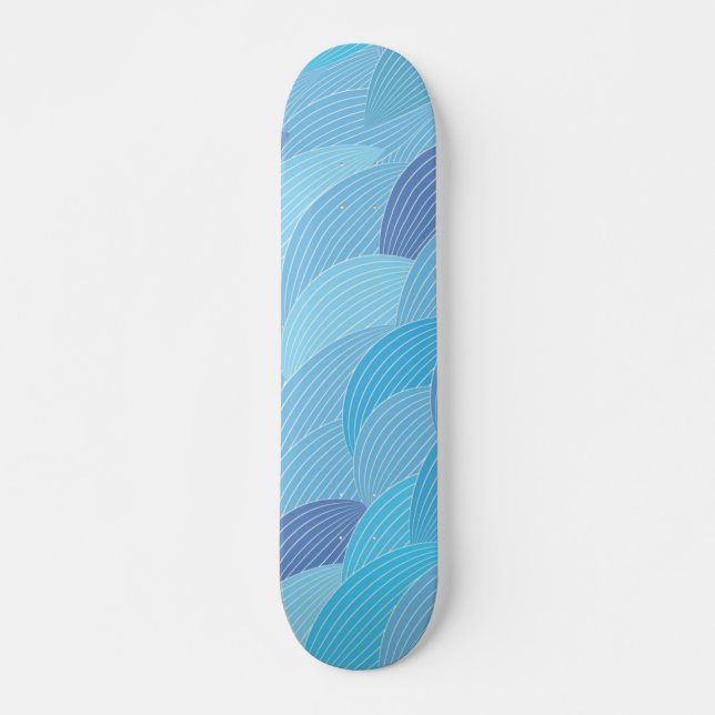 Abstract pattern skateboard (Front)