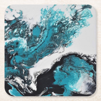 Abstract pattern. square paper coaster