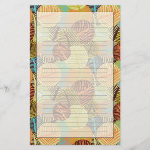 Abstract pattern stationery